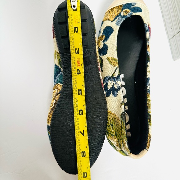 Kokua Women's‎ Floral Ballet Flats - Multicolor Cap Toe Size 35 EU - Picture 6 of 7